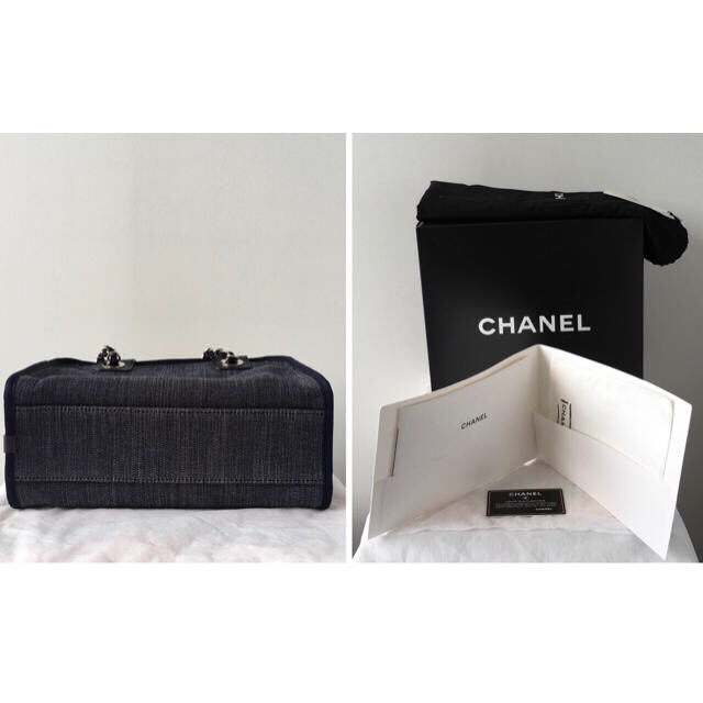 CHANEL(シャネル)の⭐︎あちゅ様専用⭐︎ シャネル　CHANEL デニム　バッグ ドーヴィル レディースのバッグ(ハンドバッグ)の商品写真