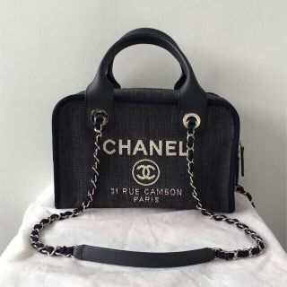 シャネル(CHANEL)の⭐︎あちゅ様専用⭐︎ シャネル　CHANEL デニム　バッグ ドーヴィル(ハンドバッグ)