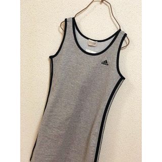 アディダス(adidas)の【新品タグ付】adidas アディダス ノースリーブ シャツ ワンポイント(Tシャツ(半袖/袖なし))