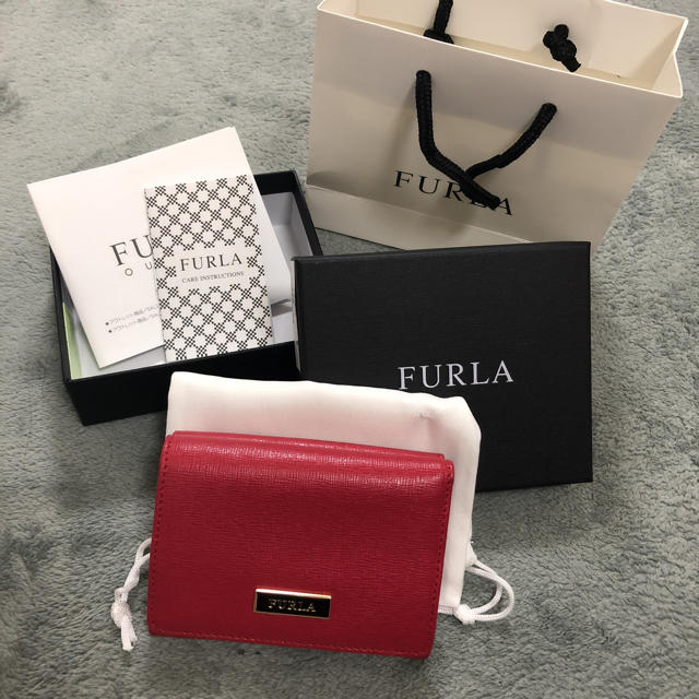 Furla(フルラ)のFURLA三つ折り財布 美品 レディースのファッション小物(財布)の商品写真