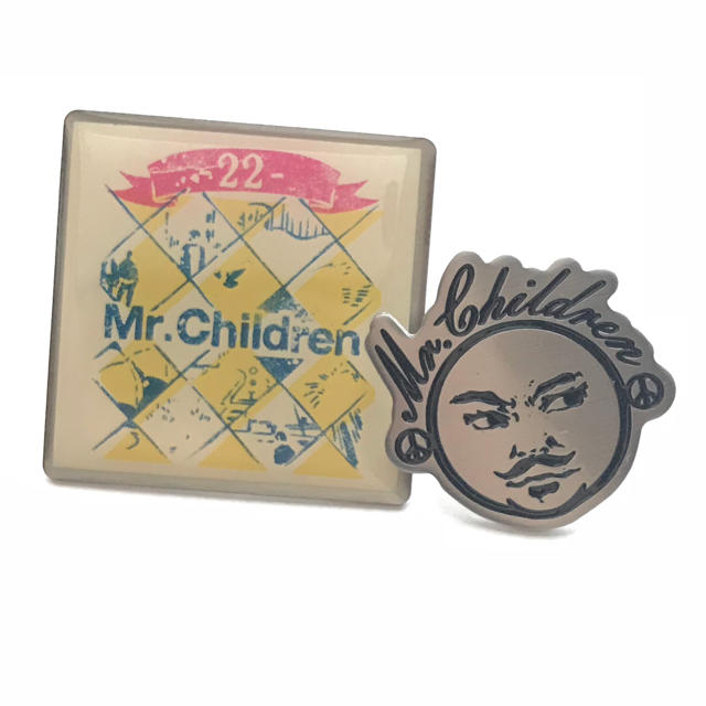 Mr.Childrenピンバッチ エンタメ/ホビーのタレントグッズ(ミュージシャン)の商品写真