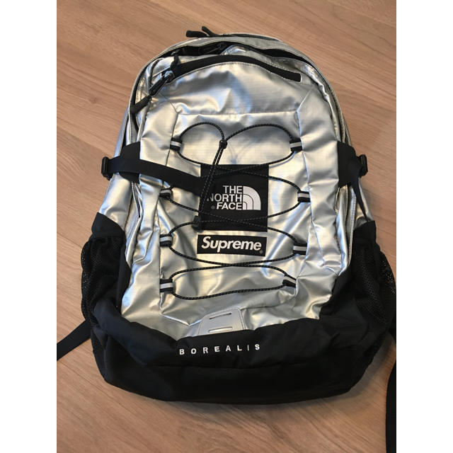 Supreme NorthFace BackPack シルバー