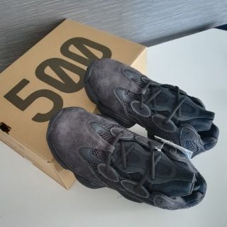 アディダス(adidas)のADIDAS YEEZY500 26cm UTILITY BLACK(スニーカー)