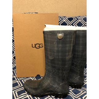 アグ(UGG)の値下げ中〜UGGレインブーツ✨新品未使用 24センチ(レインブーツ/長靴)