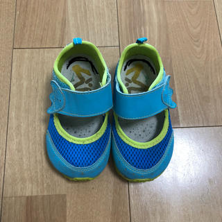 ミズノ(MIZUNO)の夏用メッシュ子供靴 ミズノ 14.5cm(スニーカー)