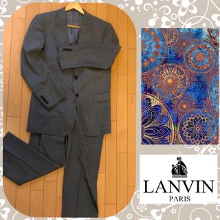 ランバン(LANVIN)のLANVIN ストライプ柄 高級スーツ セットアップ(セットアップ)