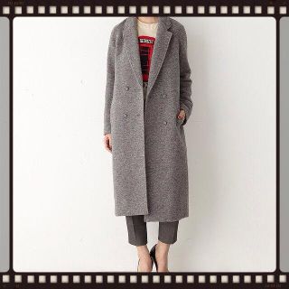 マウジー(moussy)の今期wool long coat試着のみ(ロングコート)