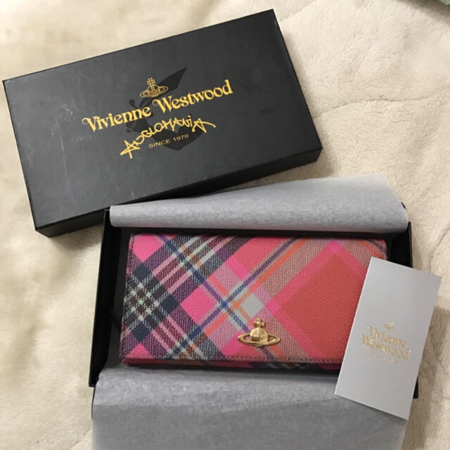 Vivienne Westwood(ヴィヴィアンウエストウッド)のVivienne Westwoodチェック柄長財布 メンズのファッション小物(長財布)の商品写真