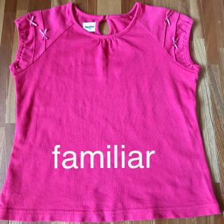 ファミリア(familiar)の♡familiar トップス♡110(Tシャツ/カットソー)