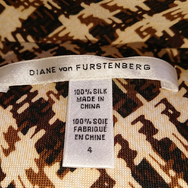 DIANE von FURSTENBERG(ダイアンフォンファステンバーグ)の★てか様専用★ダイアンフォンファステンバーグ  ラップワンピース ＤＶＦ レディースのワンピース(ひざ丈ワンピース)の商品写真