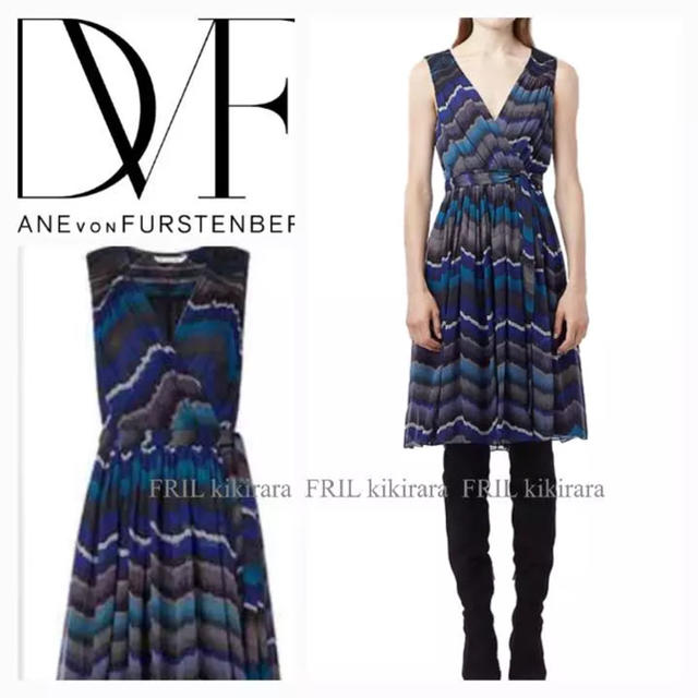 DIANE von FURSTENBERG(ダイアンフォンファステンバーグ)の美品 ダイアンフォンファステンバーグ ワンピース レディースのワンピース(ひざ丈ワンピース)の商品写真