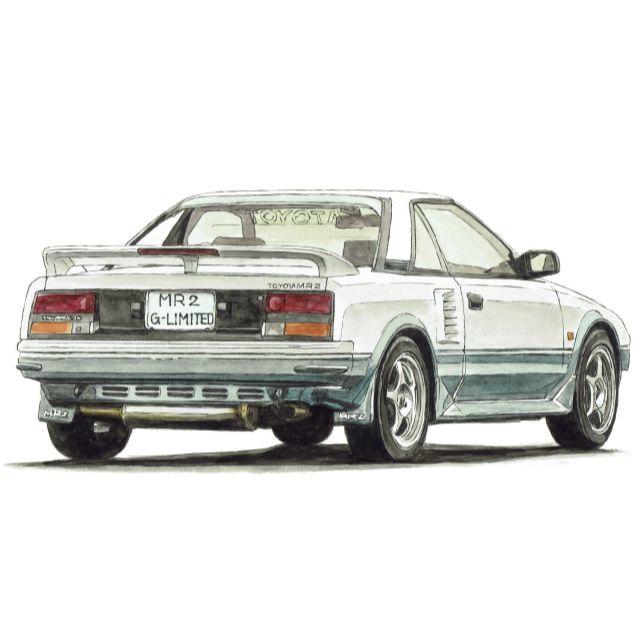 NC-555 MR2/MR2 2.0限定版画 直筆サイン額装●作家 平右ヱ門 2