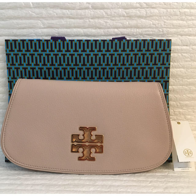 Tory Burch(トリーバーチ)のTORY BURCH トリーバーチ BRITTEN CLUTCH ☆新品☆ レディースのバッグ(クラッチバッグ)の商品写真