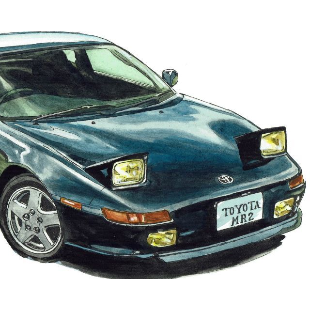 NC-559 MR2 2.0/MR2限定版画 直筆サイン額装●作家 平右ヱ門