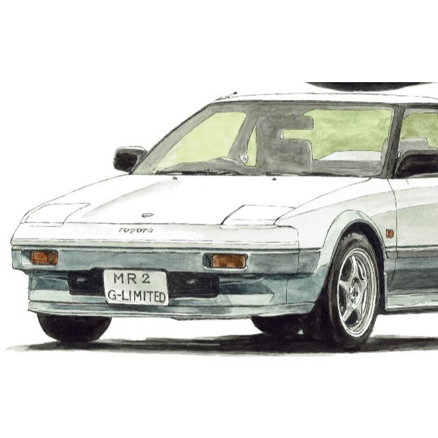 NC-928 MR2 2.0/1600 G限定版画サイン額装作家平右ヱ門