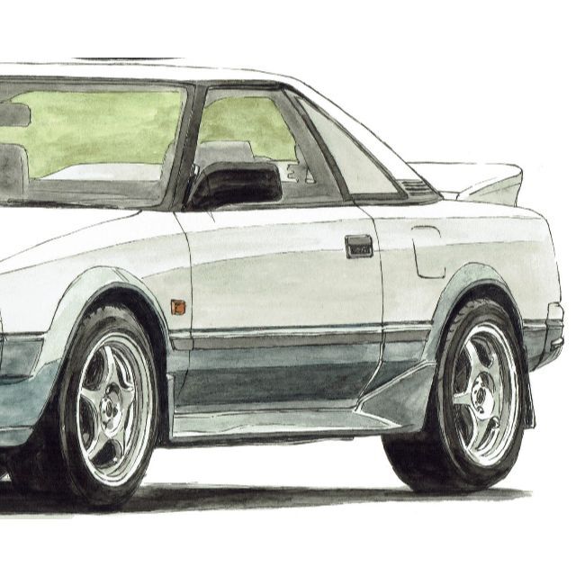 NC-559 MR2 2.0/MR2限定版画 直筆サイン額装●作家 平右ヱ門 8