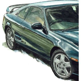 トヨタ - NC-559 MR2 2.0/MR2限定版画 直筆サイン額装○作家 平右ヱ門 ...