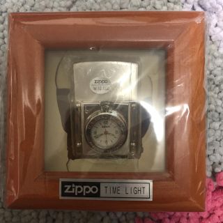 ジッポー(ZIPPO)のジッポー時計付ライター zippo(タバコグッズ)
