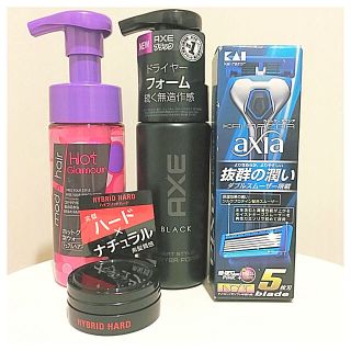 ウーノ(UNO)の【大特価】人気日用品セット！スタイリングフォーム＊ワックス＊剃刀(ヘアムース/ヘアジェル)