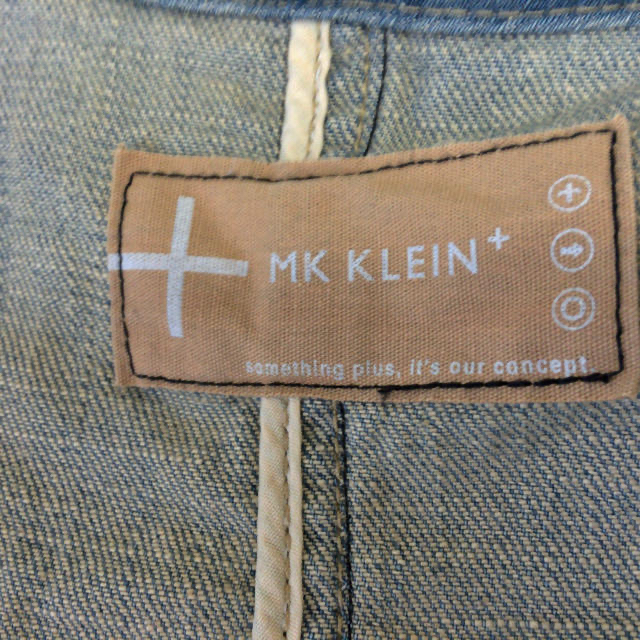 MK KLEIN+(エムケークランプリュス)のMK KLEIN+ デニムベスト レディースのトップス(ベスト/ジレ)の商品写真