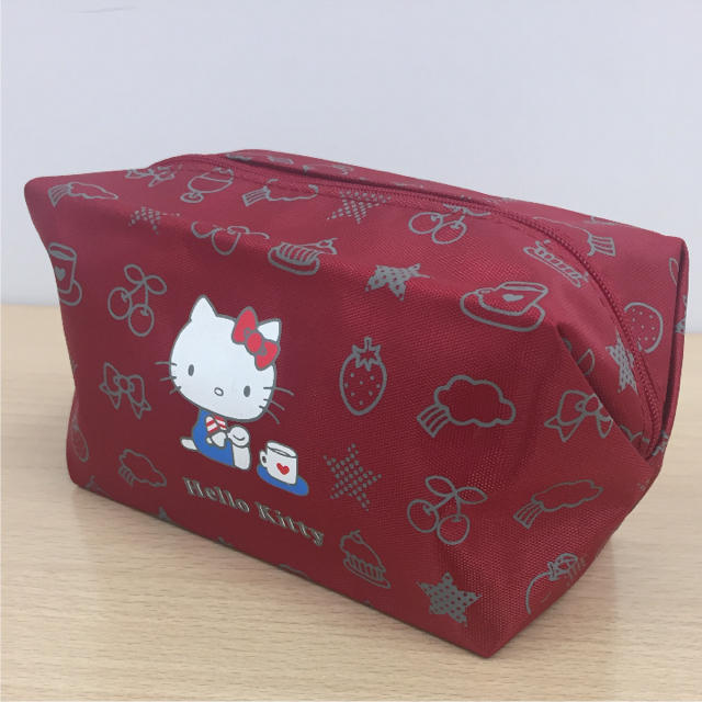 ハローキティ(ハローキティ)のHello Kitty  ハローキティ   ポーチ ナイロンポーチ   レディースのファッション小物(ポーチ)の商品写真