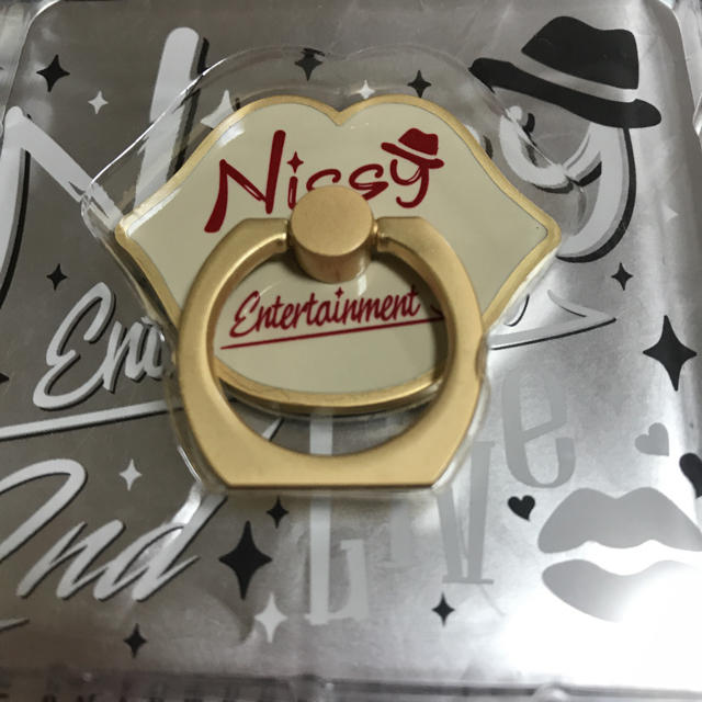 AAA(トリプルエー)のNissy スマホリング エンタメ/ホビーのタレントグッズ(アイドルグッズ)の商品写真