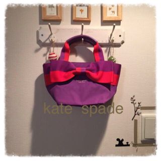 ケイトスペードニューヨーク(kate spade new york)のkate spade  リボントート♡(トートバッグ)