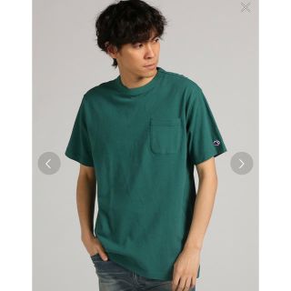 チャンピオン(Champion)の旬の色★チャンピオンポケットTシャツ ★一枚でオシャレ！(Tシャツ/カットソー(半袖/袖なし))