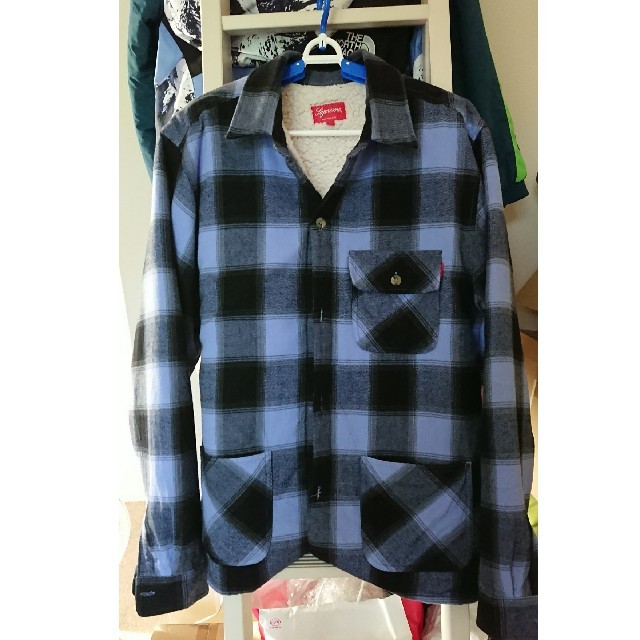 Supreme(シュプリーム)の【otom様専用】supreme buffalo plaid sherpa  メンズのジャケット/アウター(ブルゾン)の商品写真