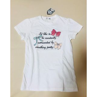 シューラルー(SHOO・LA・RUE)の新品 Tシャツ130㎝(Tシャツ/カットソー)