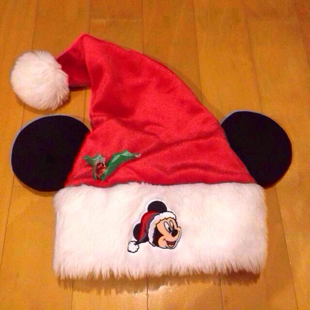 Disney(ディズニー)のディズニーランドクリスマスファンキャップ レディースの帽子(ニット帽/ビーニー)の商品写真