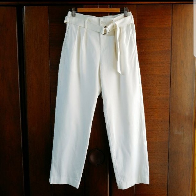 DEUXIEME CLASSE - *ドゥーズィエムクラス BELTED WIDE パンツ*ベルト ... *ドゥーズィエムクラス BELTED WIDE パンツ*ベルト 36 スラックス