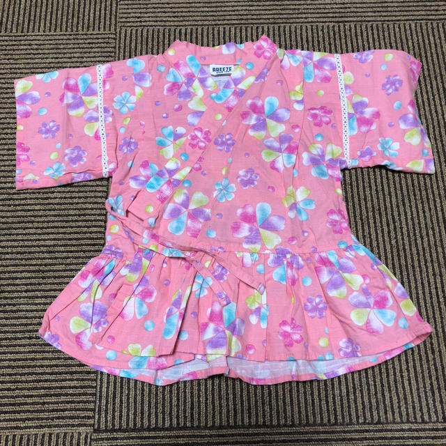 BREEZE(ブリーズ)のりりもっち様☆専用☆甚平 女の子 120 キッズ/ベビー/マタニティのキッズ服女の子用(90cm~)(甚平/浴衣)の商品写真