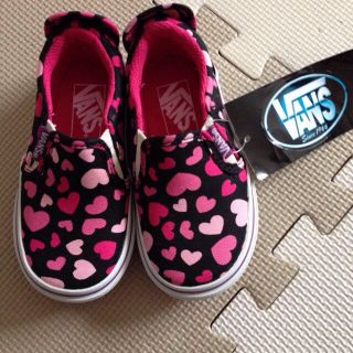 ヴァンズ(VANS)のVANS ♡型スリッポン15cm(その他)