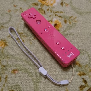 ウィー(Wii)の◆Wiiリモコン◆ピンク◆送料無料◆(その他)