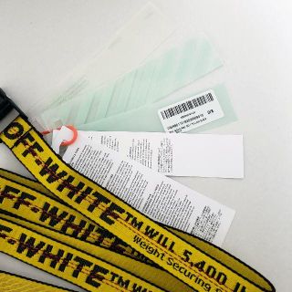 オフホワイト(OFF-WHITE)のOff-White インダストリアルベルト 200cm 新品未使用(ベルト)