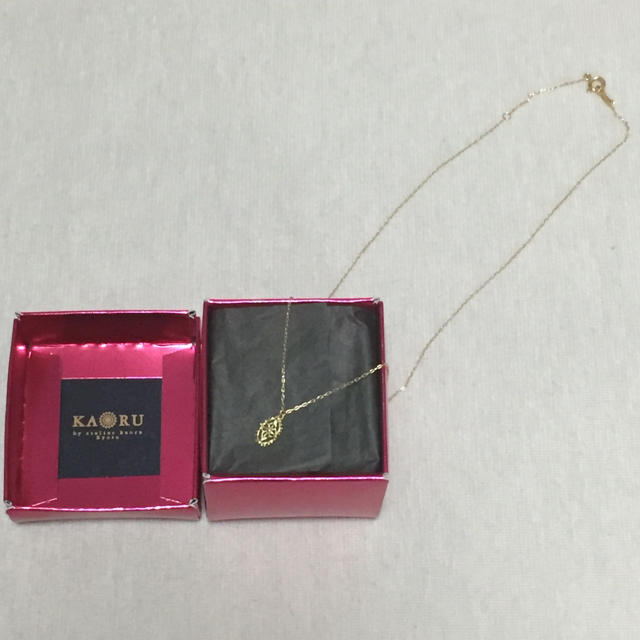 アクセサリー最終値下げ 新品 アトリエカオル ネックレス 18K  KAORU アガット