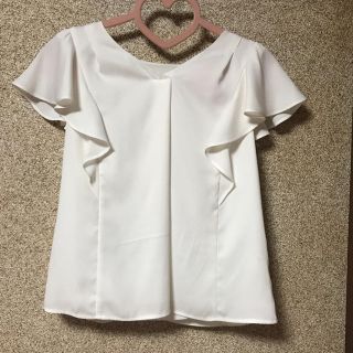 プロポーションボディドレッシング(PROPORTION BODY DRESSING)のプロポ ラッフルジョーゼットブラウス(シャツ/ブラウス(半袖/袖なし))