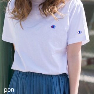 チャンピオン(Champion)の【新品 タグ付き】Champion Tシャツ レディースM相当(Tシャツ(半袖/袖なし))