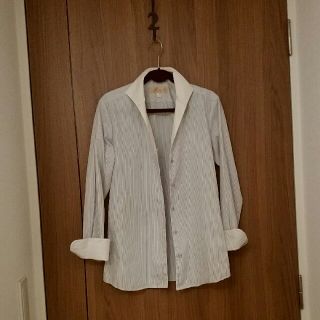 アオキ(AOKI)のストライプ♥シャツ(シャツ/ブラウス(長袖/七分))