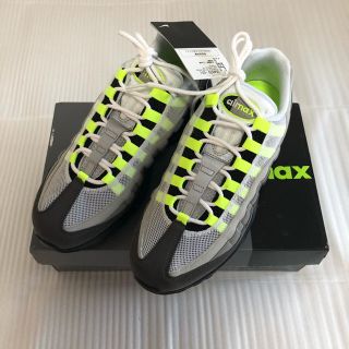 ナイキ(NIKE)のairmax95 OG neon yellow(スニーカー)