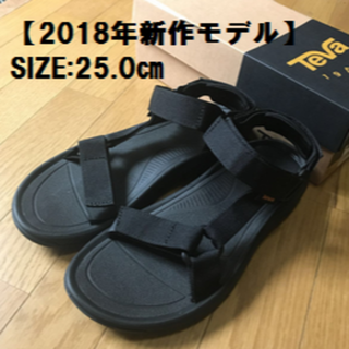 テバ(Teva)の【りきさま専用】Teva ハリケーン XLT2 ブラック 黒 25㎝ 新品(サンダル)