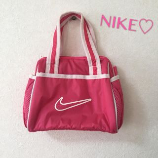 ナイキ(NIKE)のナイキ♡ミニボストンバッグ♡ナイロンバッグ(ハンドバッグ)