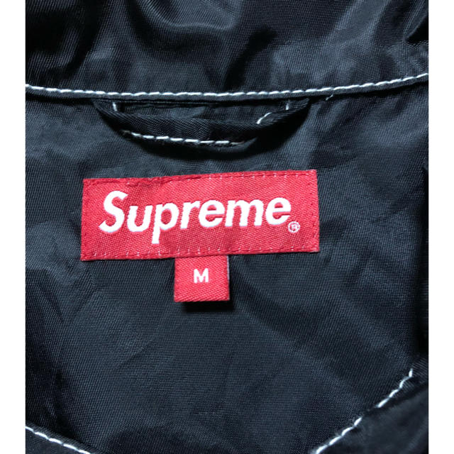 supreme Classic Logo Nylon Chore Coat