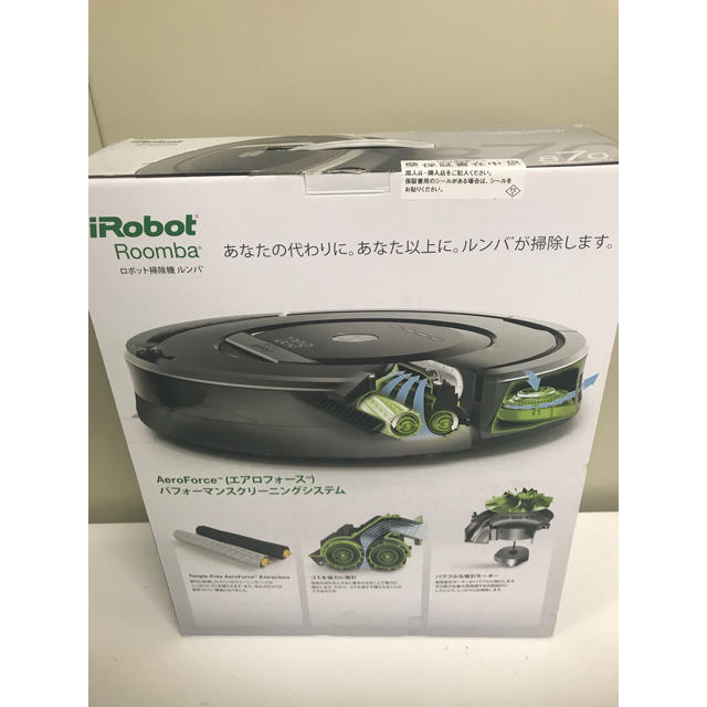 iRobot(アイロボット)のルンバ870 日本仕様正規品  新品未開封 スマホ/家電/カメラの生活家電(掃除機)の商品写真