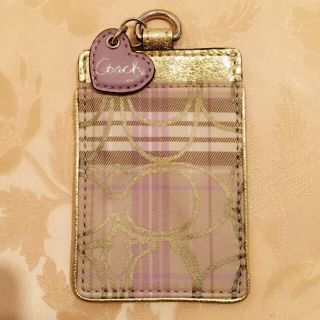 コーチ(COACH)の新品正規品 コーチ 定期入れ パスケース(名刺入れ/定期入れ)