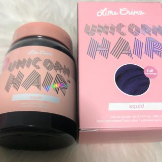 ライムクライム(Lime Crime)のLime Crime squid ユニコーン ヘアカラー ボトル(カラーリング剤)