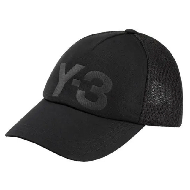 Y-3 TRUCKER CAP メッシュキャップ ブラック