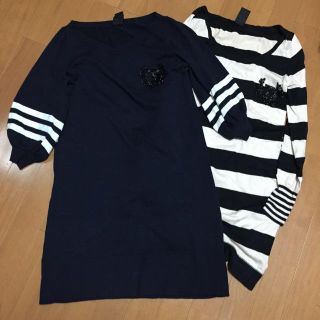 ダブルスタンダードクロージング(DOUBLE STANDARD CLOTHING)のダブスタニットワンピースセット(ひざ丈ワンピース)