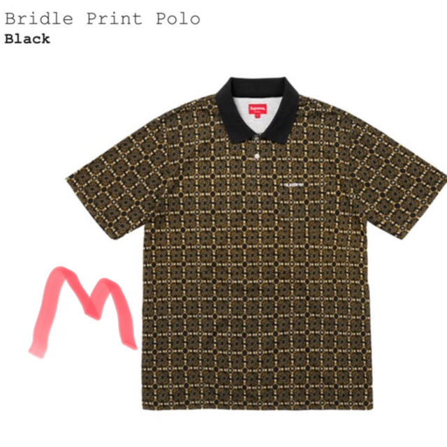 Supreme - シュプリーム bridle print polo ポロシャツ 18SSの通販 by